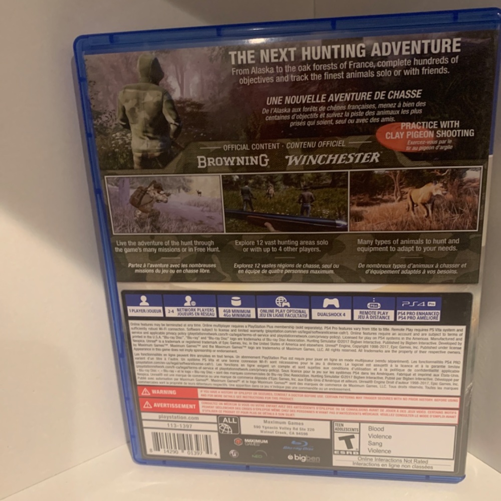 Sony PS4 Hunting Simulator - Picture 2 of 4